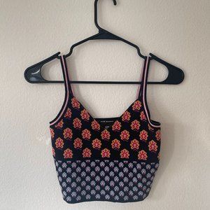 Club Monaco Floral Tank Top